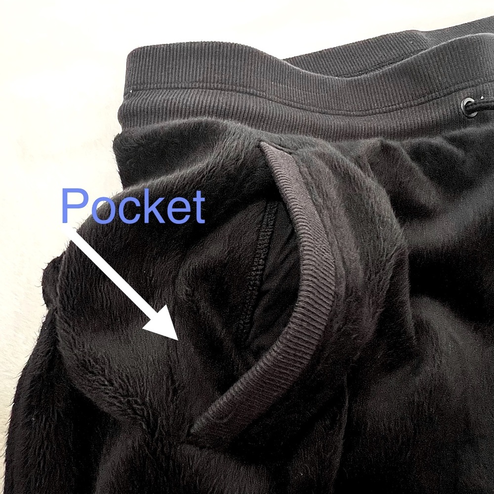 Athleta Double Karma Cozy Recover Joggers Black Size Medium  NWT - Picture 5 of 15